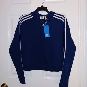 adidas cropped hoodie